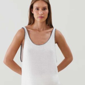 PATCHOULIZ-TOP:Crochet tank top