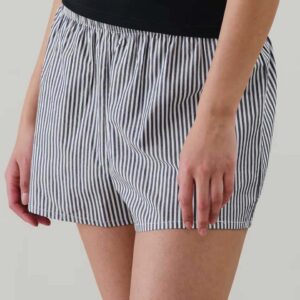 SHORTPOPIZ-SHORT:Striped Shorts