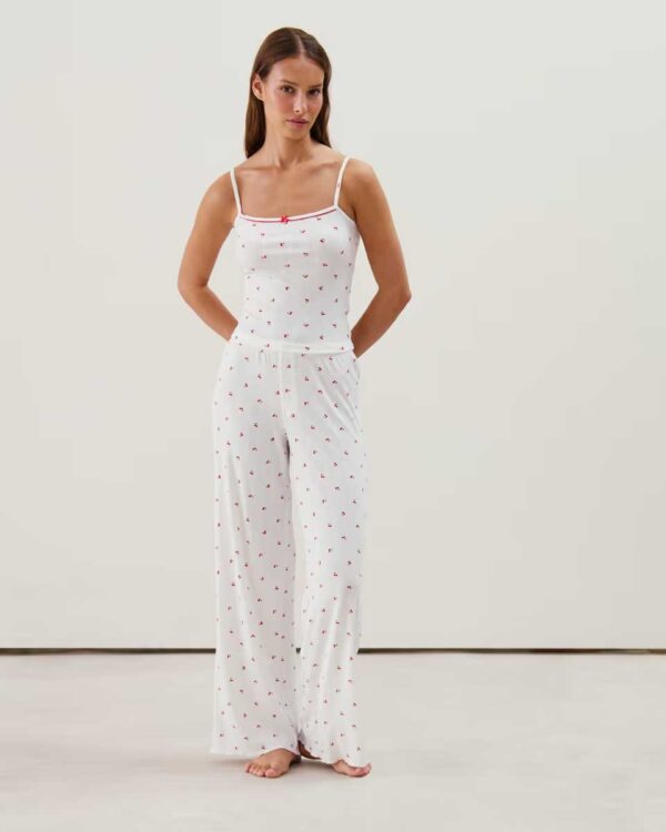 CORAYIZ-PANT:Straight jersey trousers
