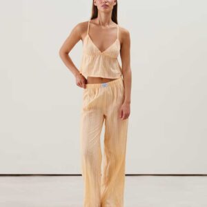 PLUMETIZ-PANT:Straight cotton trousers