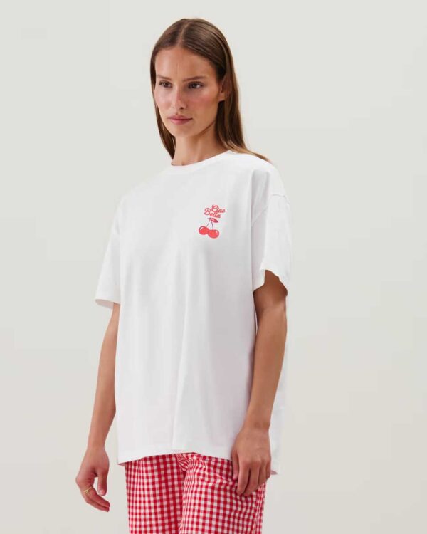 FARFALLIZ-TOP:Ciao Bella jersey T-shirt - Image 3