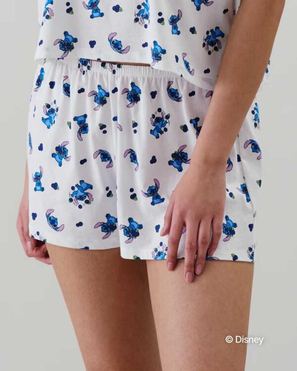 BLUESTITCHIZ-SET:Stitch T-shirt and Shorts Set - Image 3