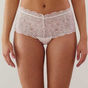 DAILIZ-CHEEKY LACE:Lace cheekies - ecru