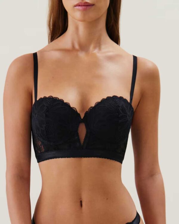 PICANTIZ-BUSTIER PUSH - Lace push-up bustier