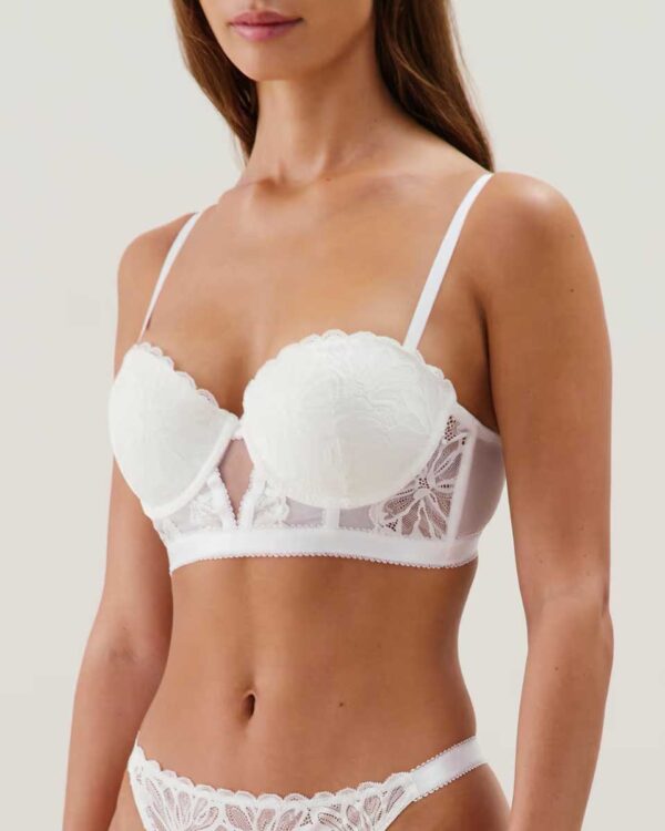 PICANTIZ-BUSTIER PUSH - Lace push-up bustier