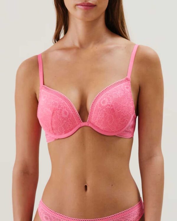 NEW REVOLTIZ-PUSH PLUNGE - Lace push-up bra