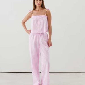SEASTRIPIZ-PANT - Cotton striped trousers